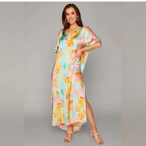 Buddy Love Colorful Maxi Dress